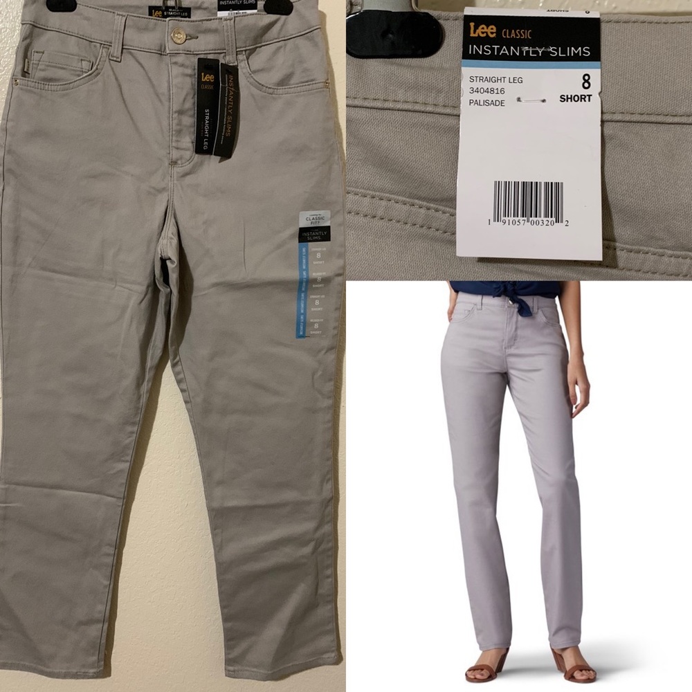 Lee Classic Women's Pants Relaxed Fit New